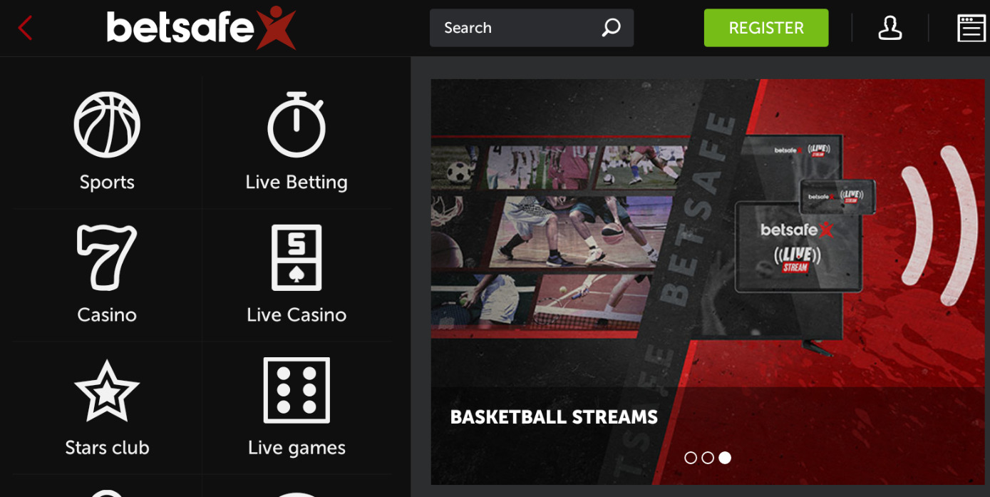 Betsafe app android ios