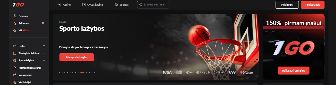 1GoCasino Sport Betting Welcome Bonus, lazybos.tv