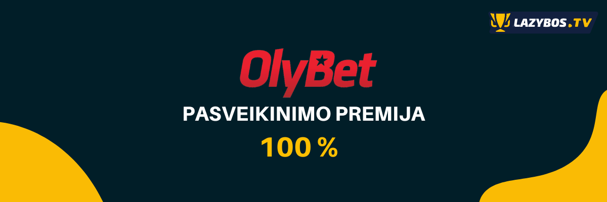 OlyBet Pasveikinimo premija