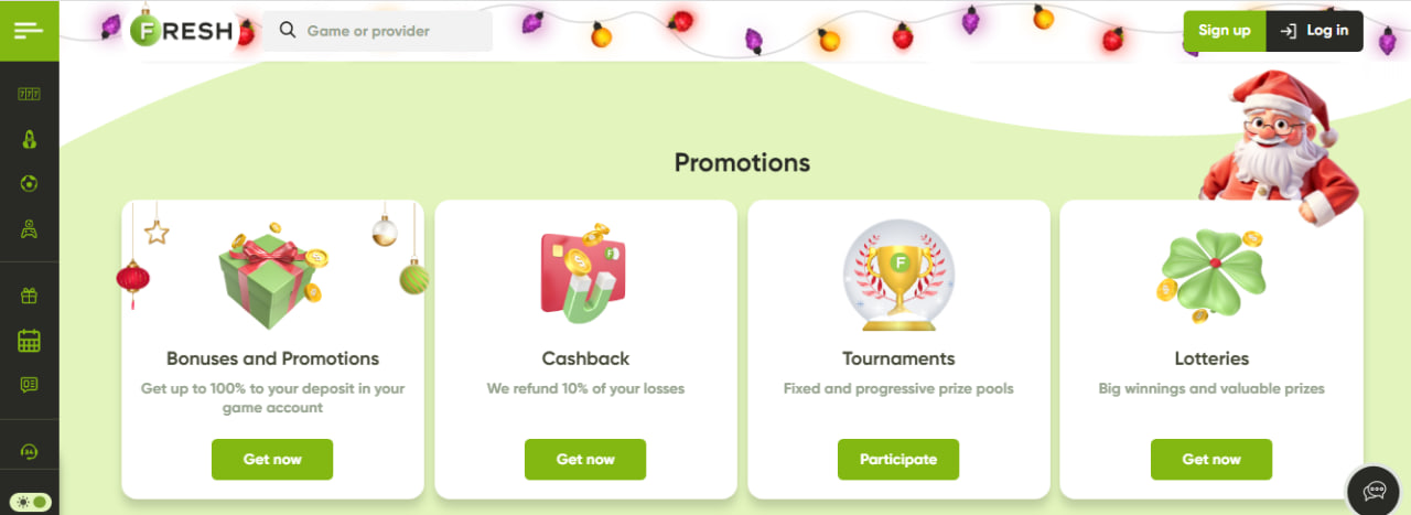 Fresh Casino Bonuses