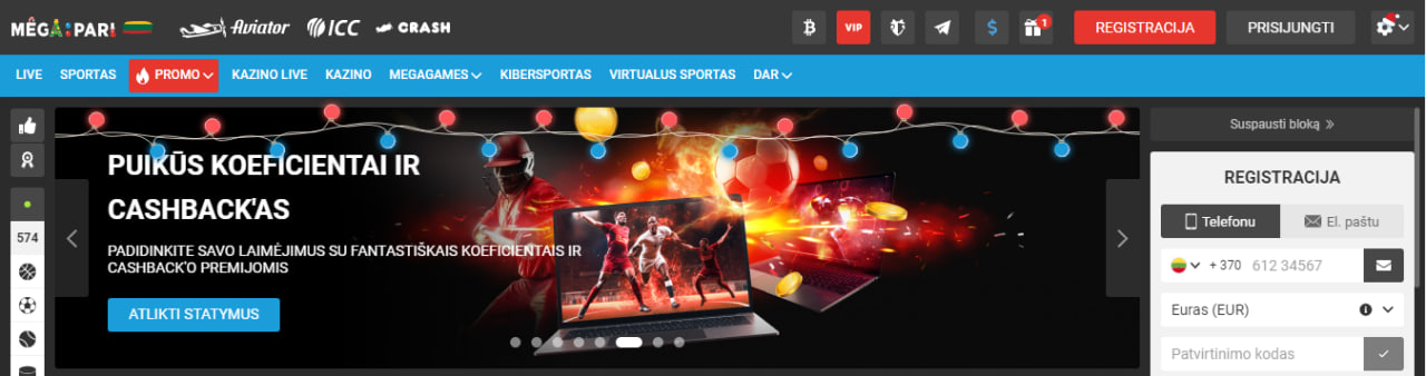 Megapari sporto Lietuva