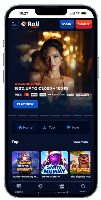 Roll Casino apžvalga