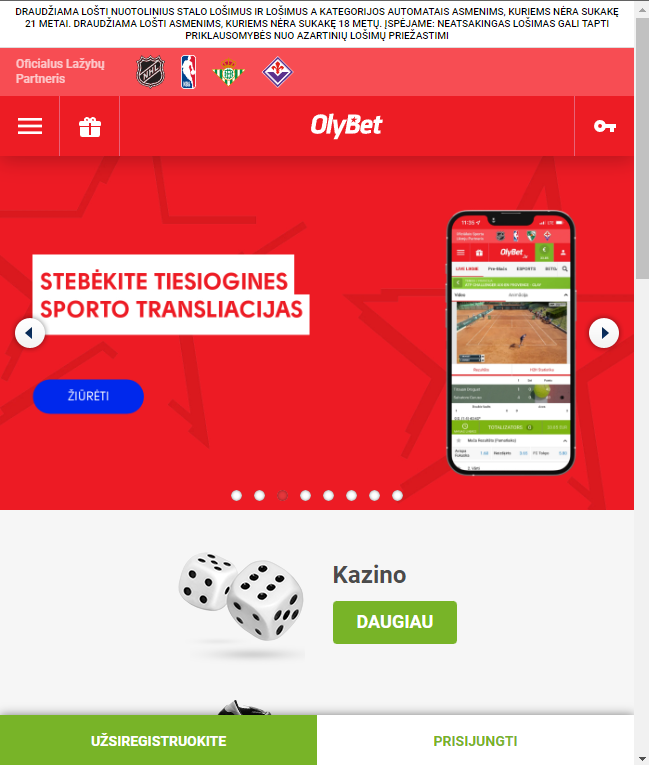 olybet mobile app