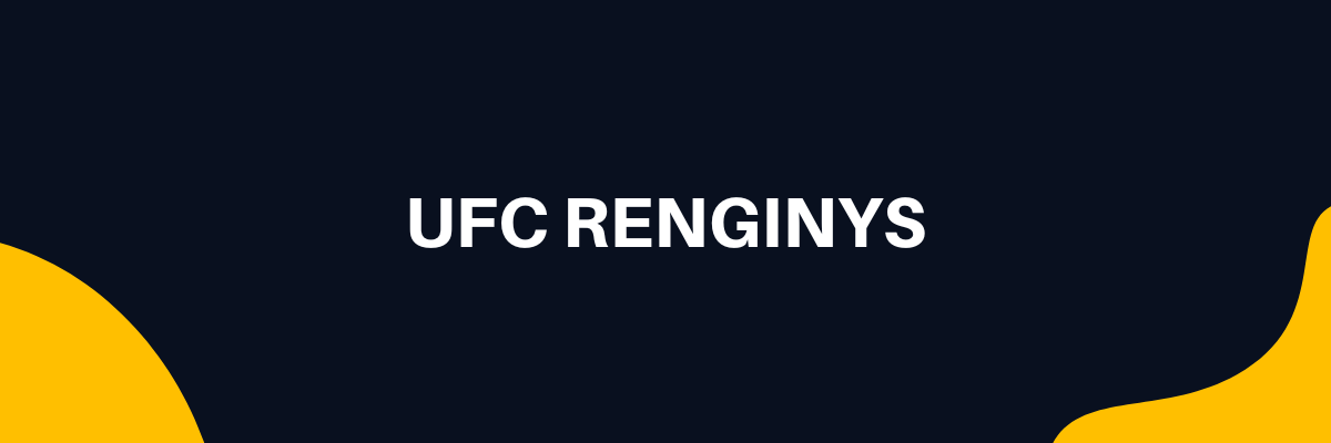 UFC renginys