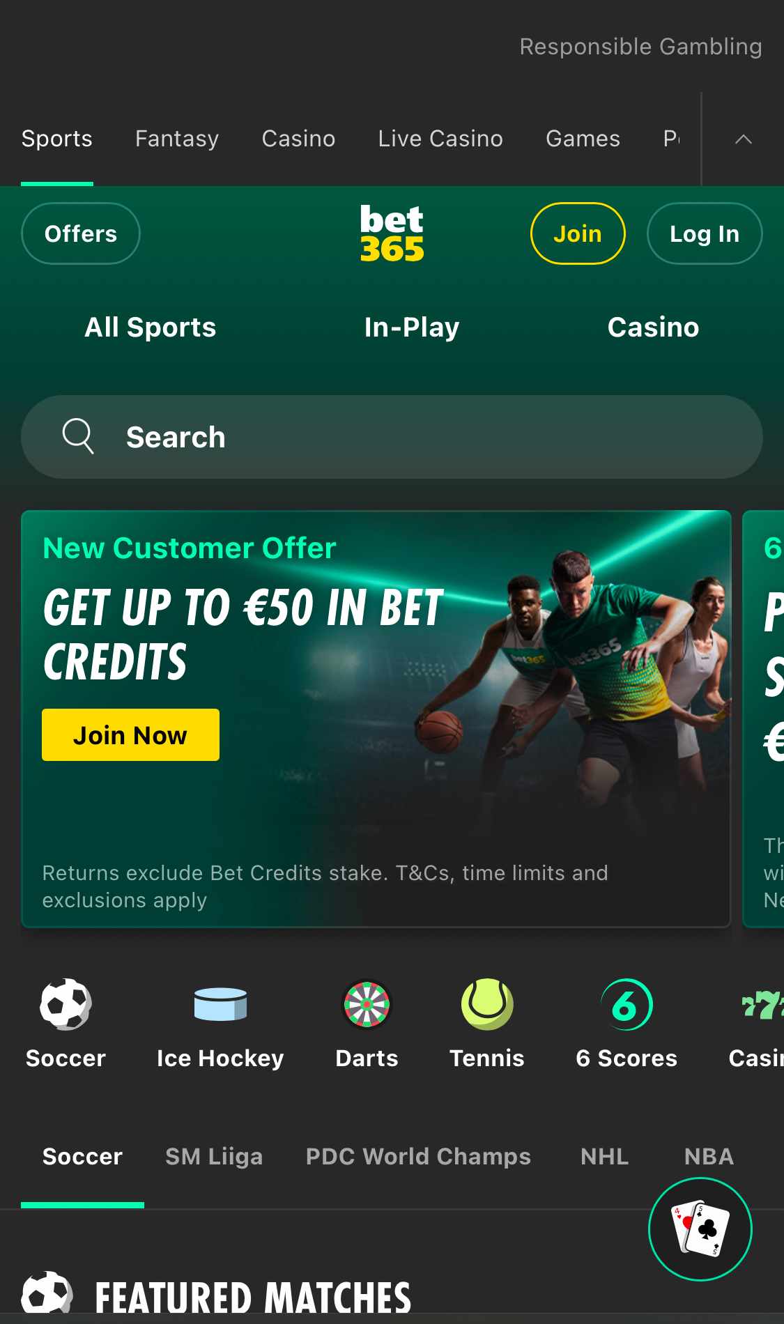 Bet365 mobile