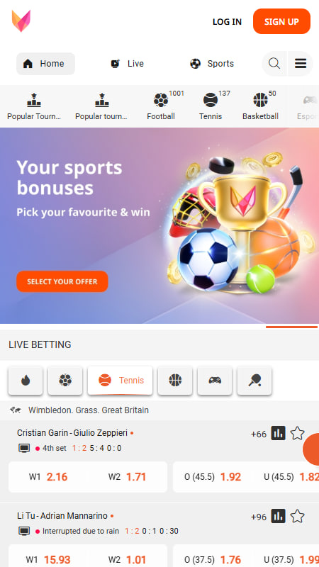 MONRO Sporto lažybos 