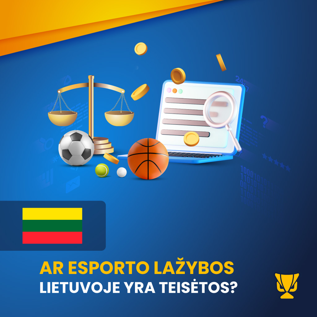 Ar eSporto lažybos Lietuvoje yra teisėtos?