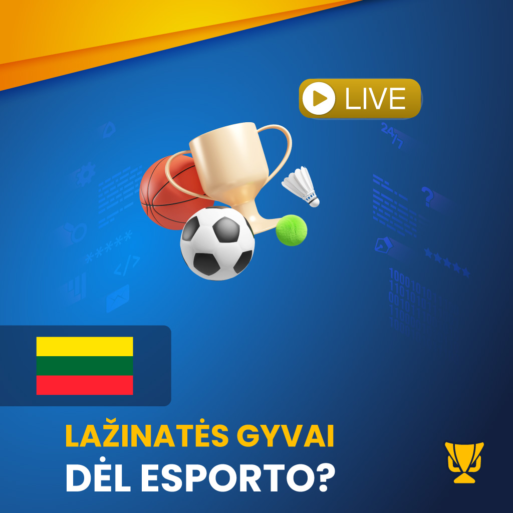 Lažinatės gyvai dėl eSporto?