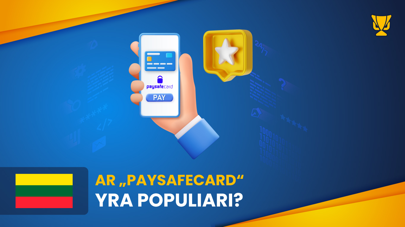 „Paysafecard“ tarp Lietuvos vartotojų