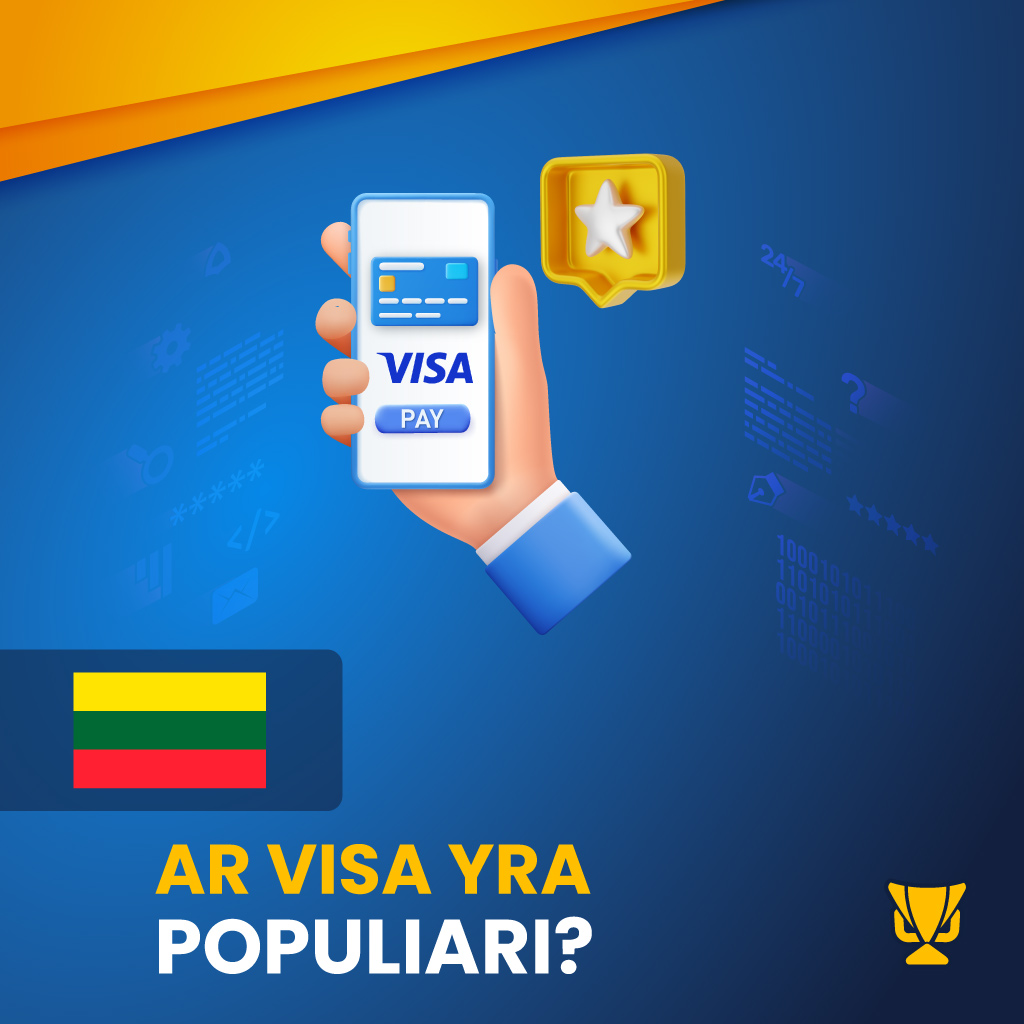 Populiari „Visa“ mokėjimo kortelė